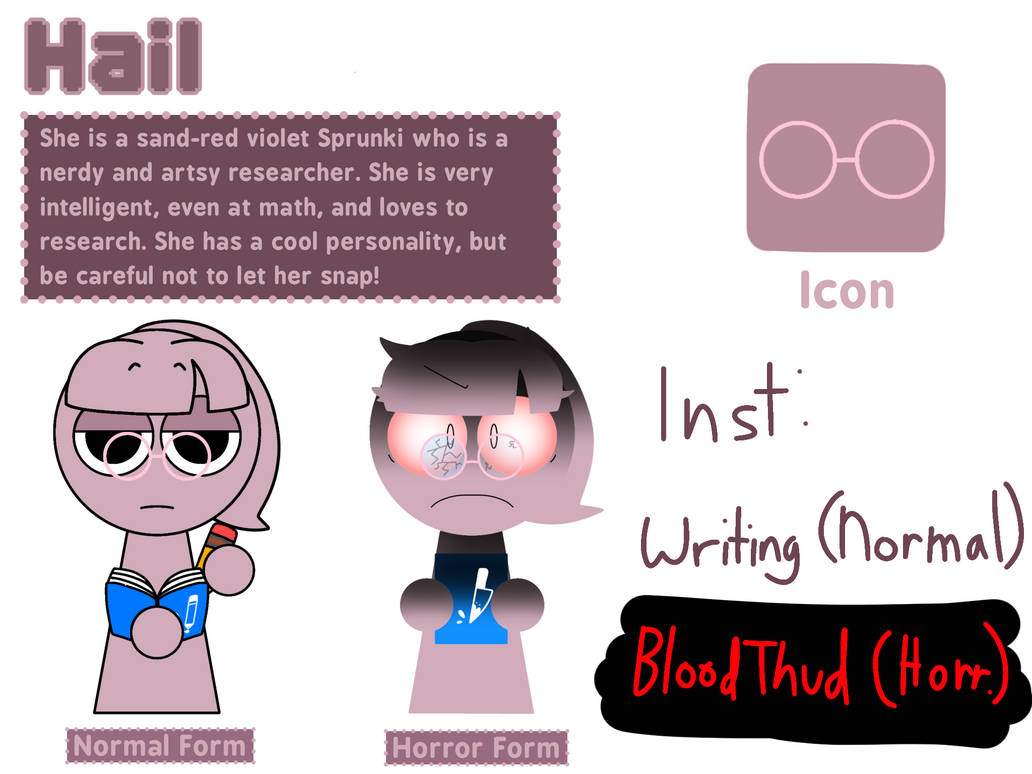 My Sprunki OC by HaillesNyanArts on DeviantArt
