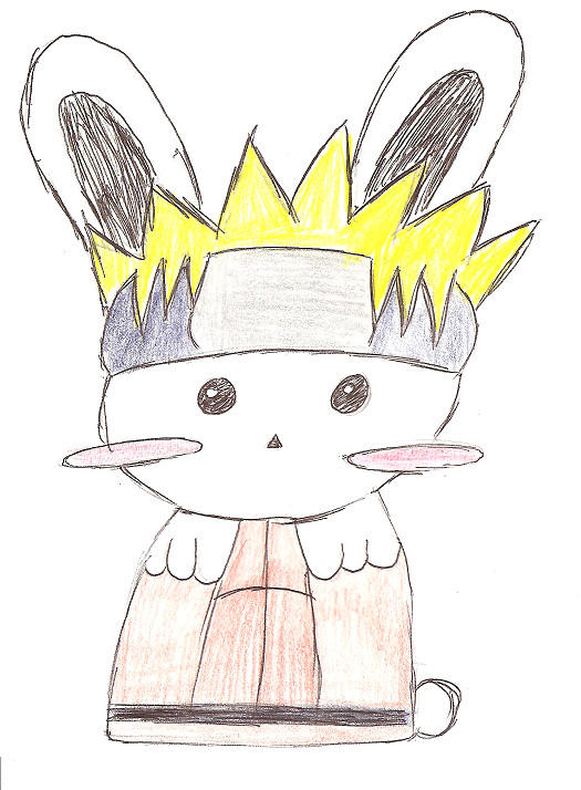 Naruto Rabbid naruto my bunny by Ayamehatake on DeviantArt