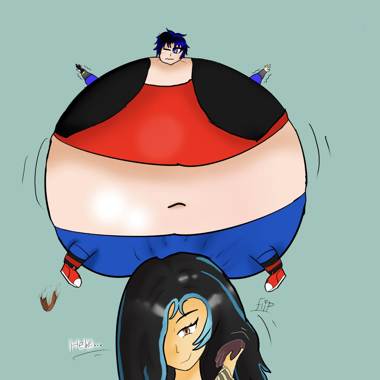 Macro Inflation Deviantart Inflation Studies (Gift) by LKRain on DeviantArt