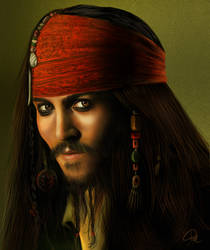 Captain Jack Sparrow by staroksi