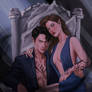 Rhysand and Feyre in the Court of Nightmares