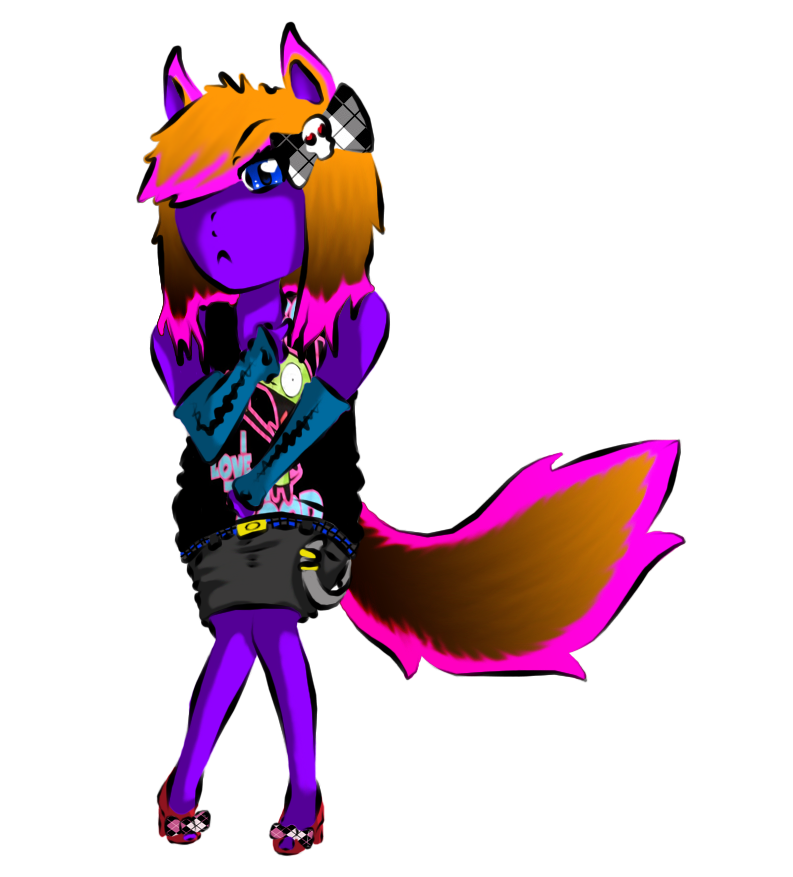 Purple wolf  :CLOSE: