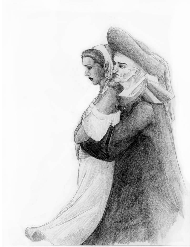 Frollo and Esmerelda