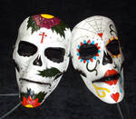 Day of The Dead Mask by TasteOfCrimson