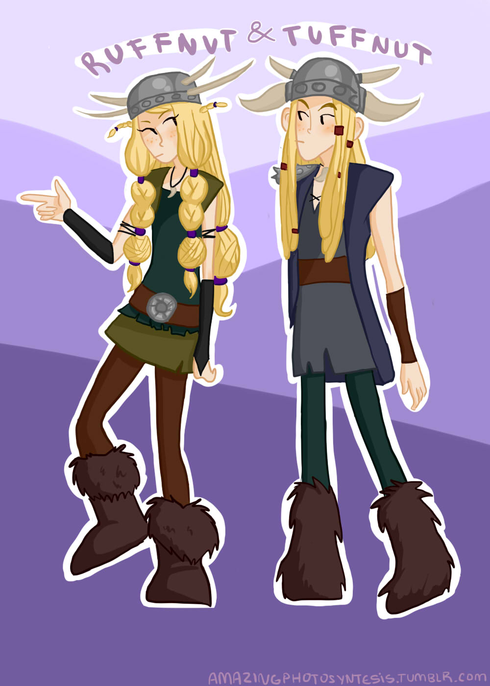 Ruffnut And Tuffnut by VicPotato on DeviantArt