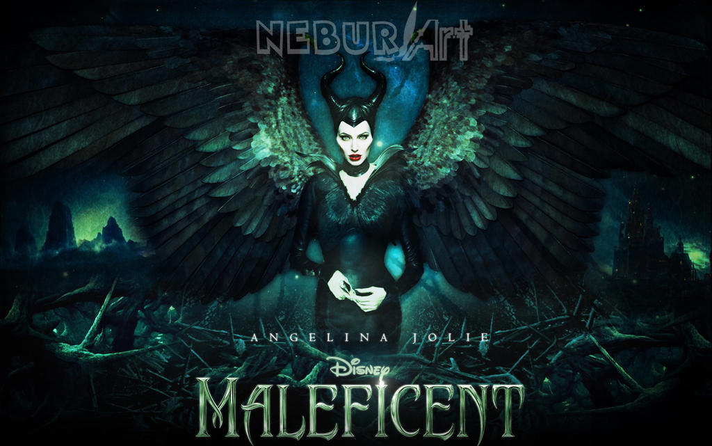 Maleficent Wallpaper. English by NeburArt on DeviantArt