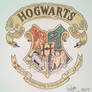 Hogwarts Crest, drawing