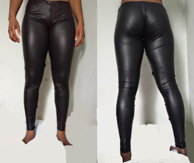 Black liquid Leggings