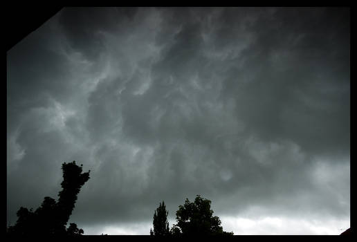 Shelfcloud from behind