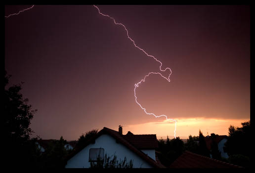 Lightning at day