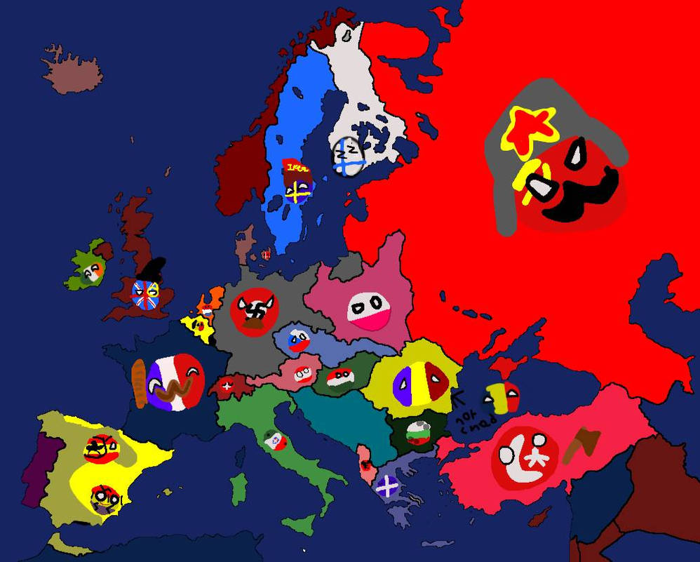Ww2 Map By Sussexlord On DeviantArt