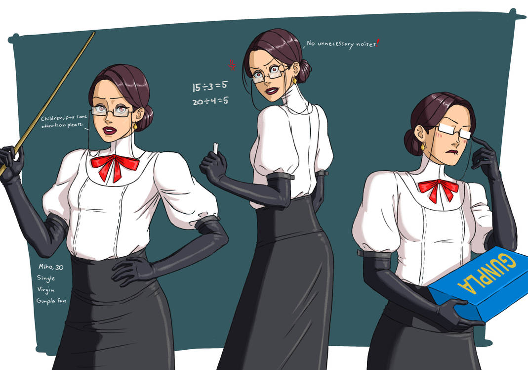 School Teacher OC by PoppingClaws on DeviantArt