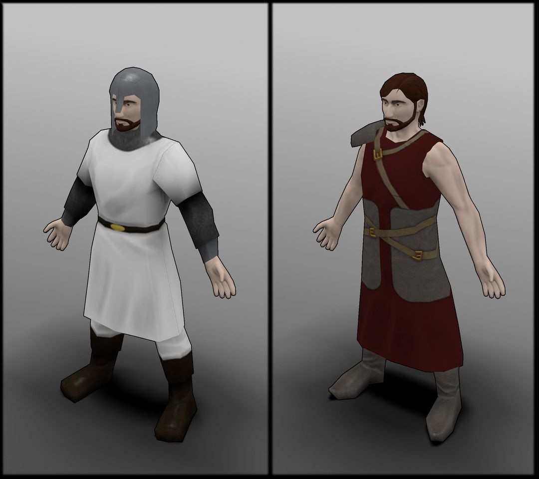 Lowpoly uniforms