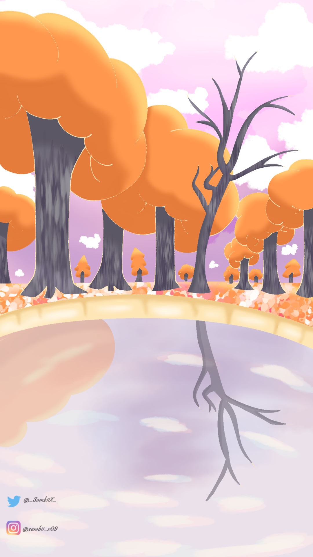 Deviantart Fall 185.- Fall Landscape by PokeAdri16 on DeviantArt