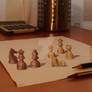 First Attempt to anamorphic art