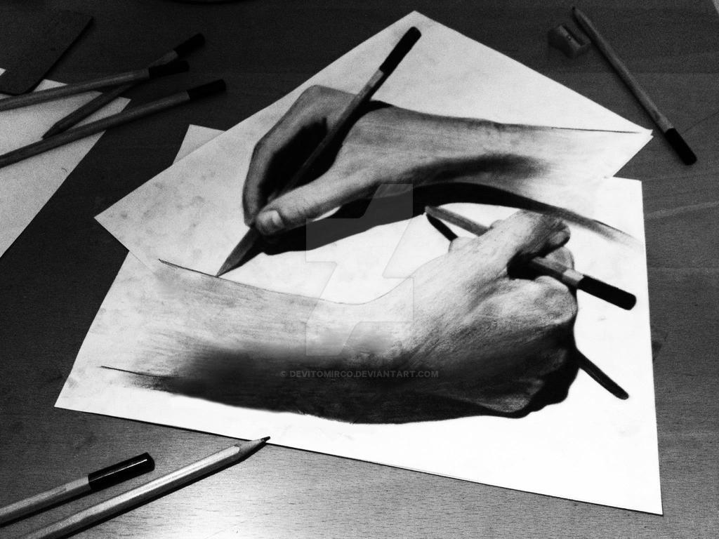 Escher teaches - Anamorphic Art