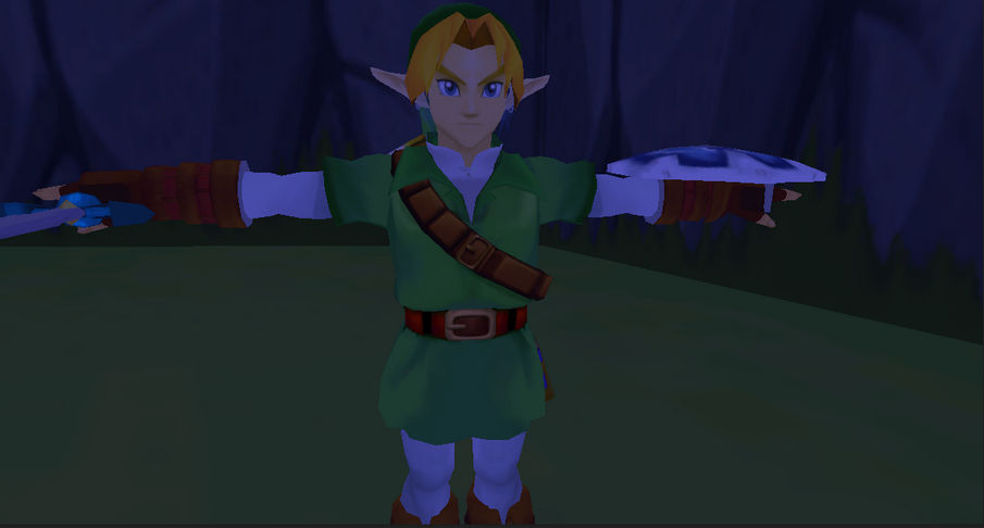 Custom Link Design : Cartoon Style by Gegoth08 on DeviantArt