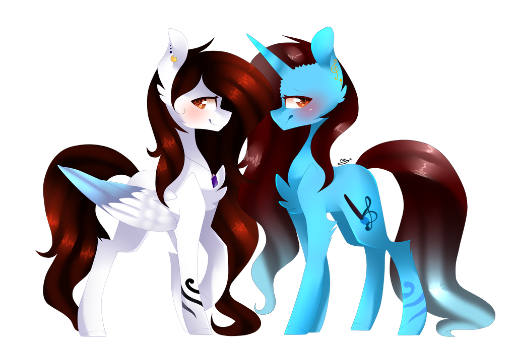 MLPSpeedPaint - Dess and Lau