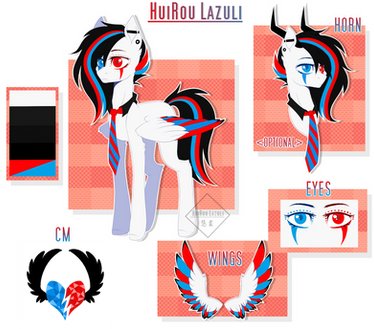 HuiRou Lazuli v.3 | MLP OC