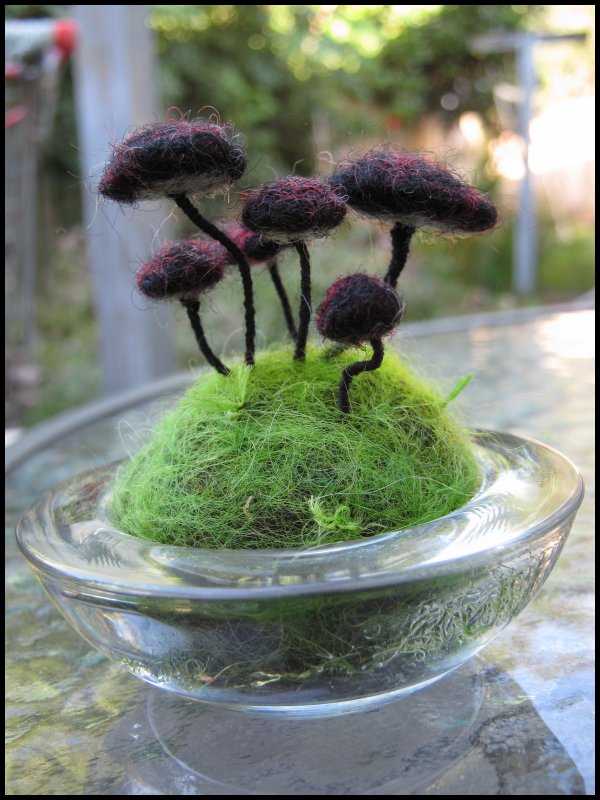 Little Mushrooms Pincushion