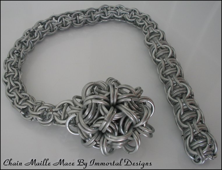 Chain Maille Mace