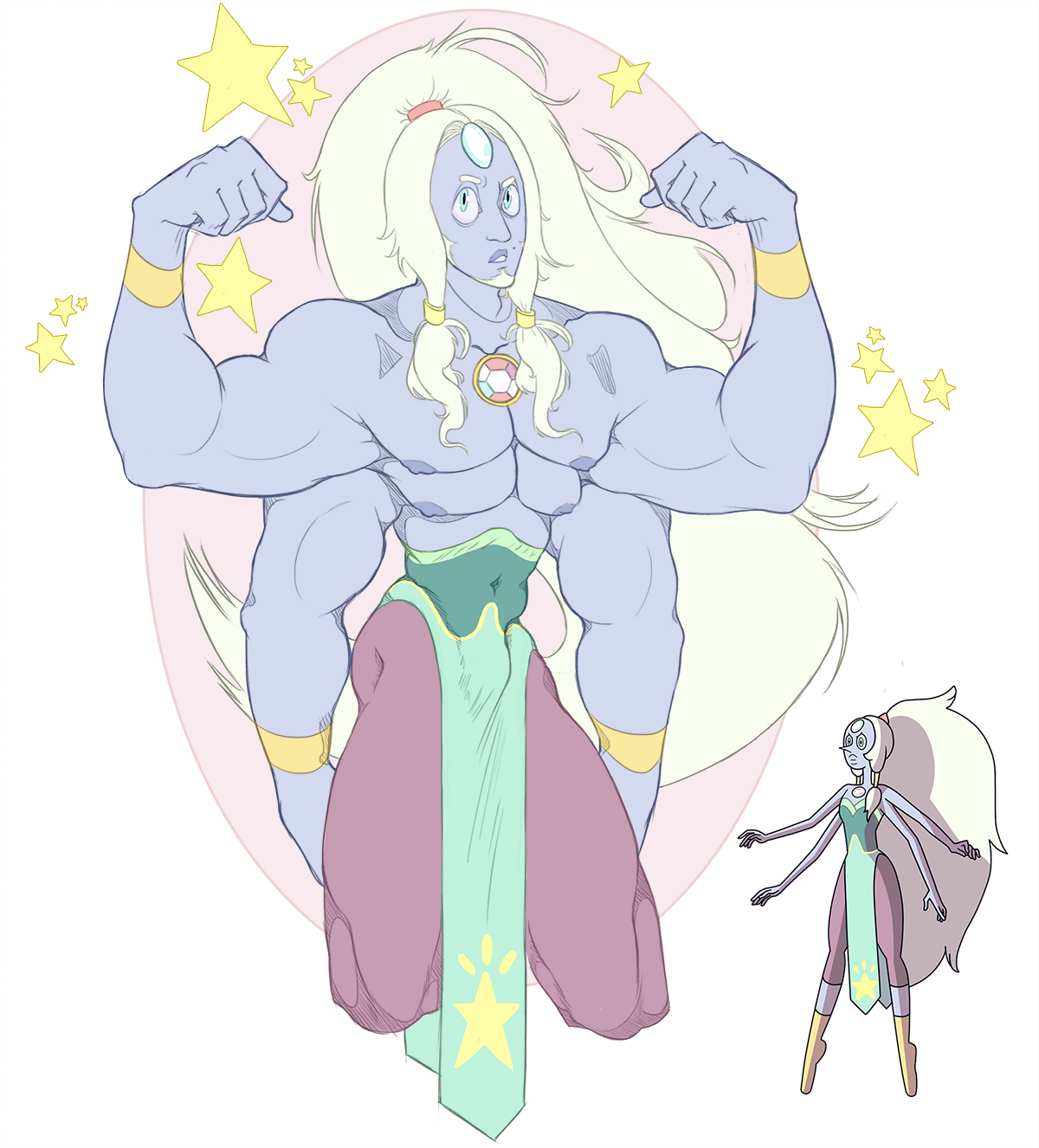 Genderbent Opal (Steven Universe)