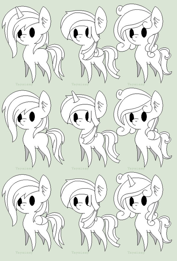 Chibi Adopt Sheet Base (Free to use) by YAYSISTERS on DeviantArt