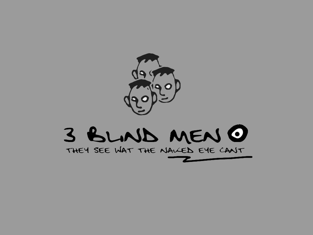 3 blind men