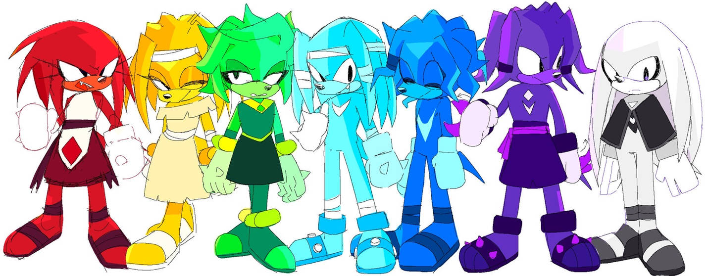 The Chaos Emeralds by 47tyx on DeviantArt