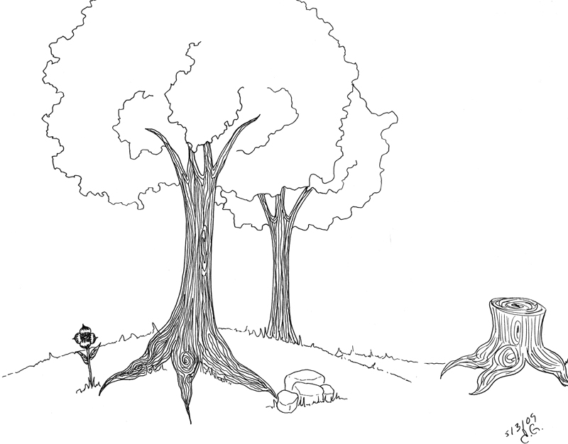Simple Landscape by Lanisatu