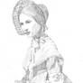 Portrait drawing of Mia Wasikowska in Jane Eyre