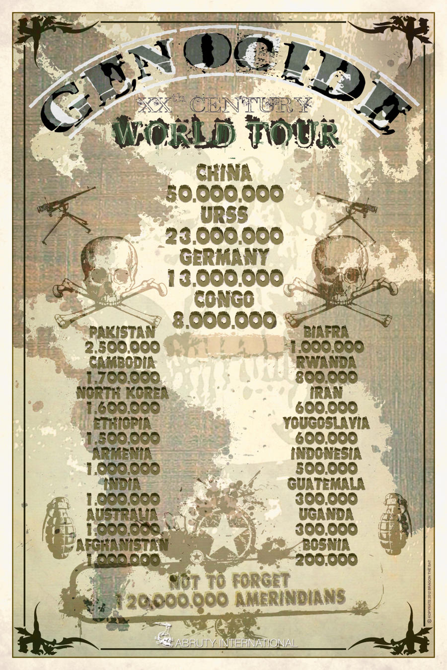 Genocide - World Tour