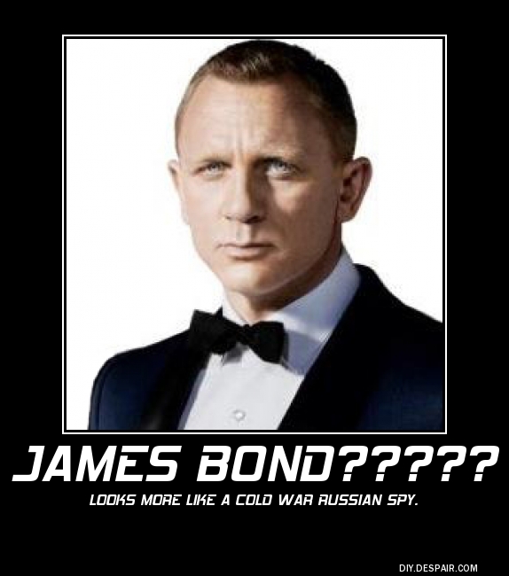 James bond poster