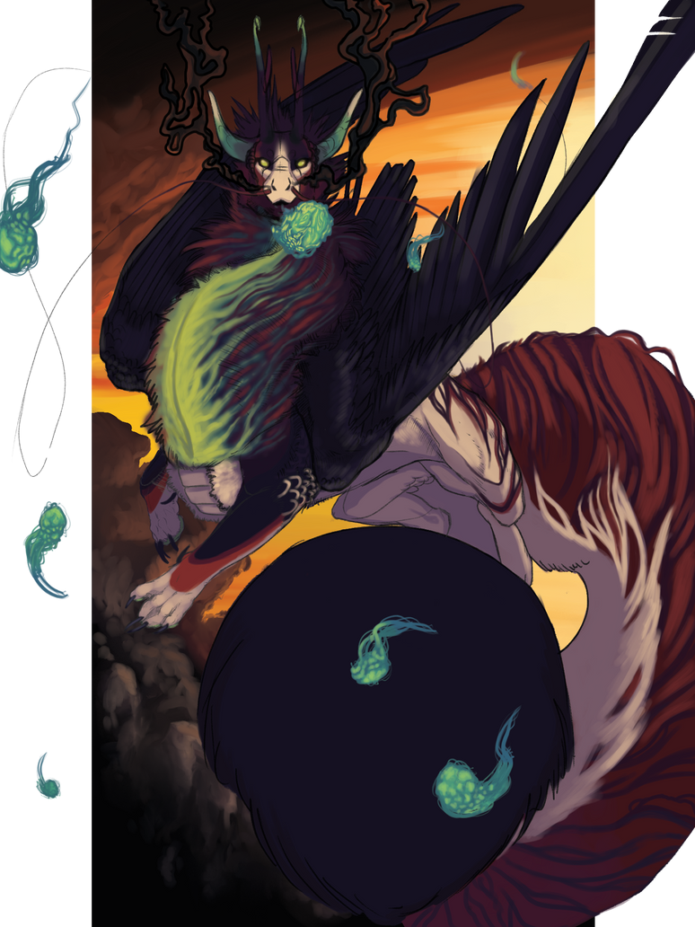 Fire Wisp Creatures Fire Wisps | Mekomiya by K0NIGWULF on DeviantArt