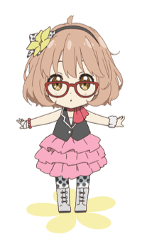 Mirai Kuriyama - Kyoukai no Kanata Render by ChibiAkA96 on DeviantArt