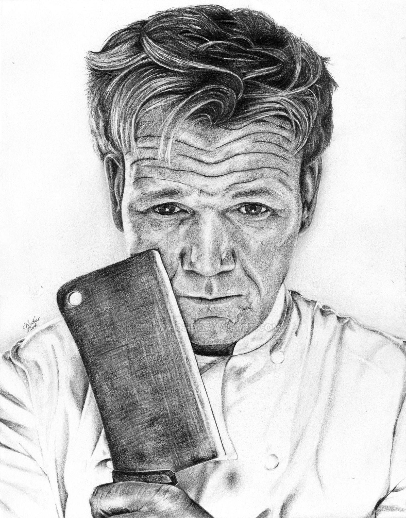 Gordon Ramsay by emilyr103 on DeviantArt