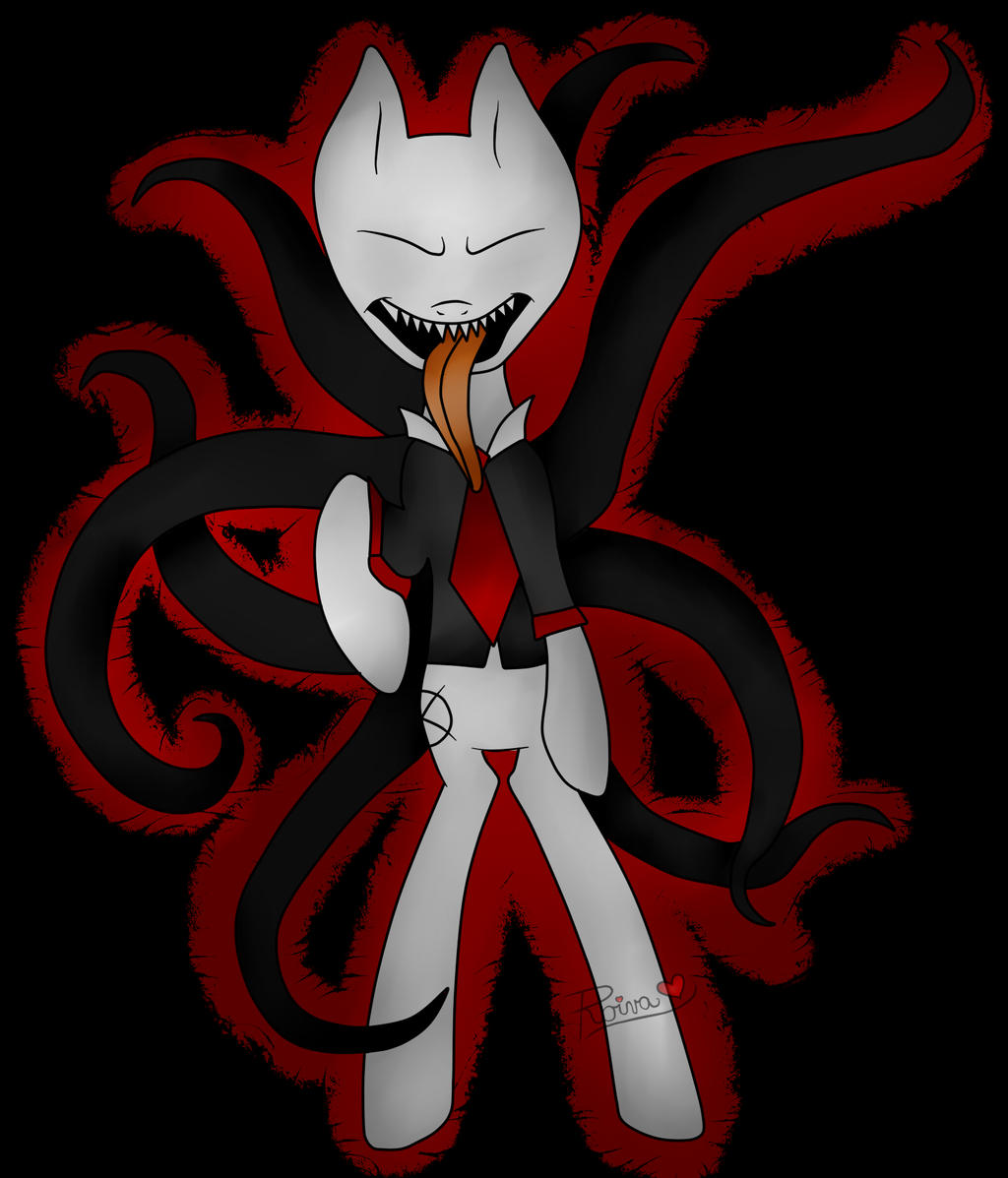 Mlp Slender MLP SlenderMan by RoivaArt12424 on DeviantArt