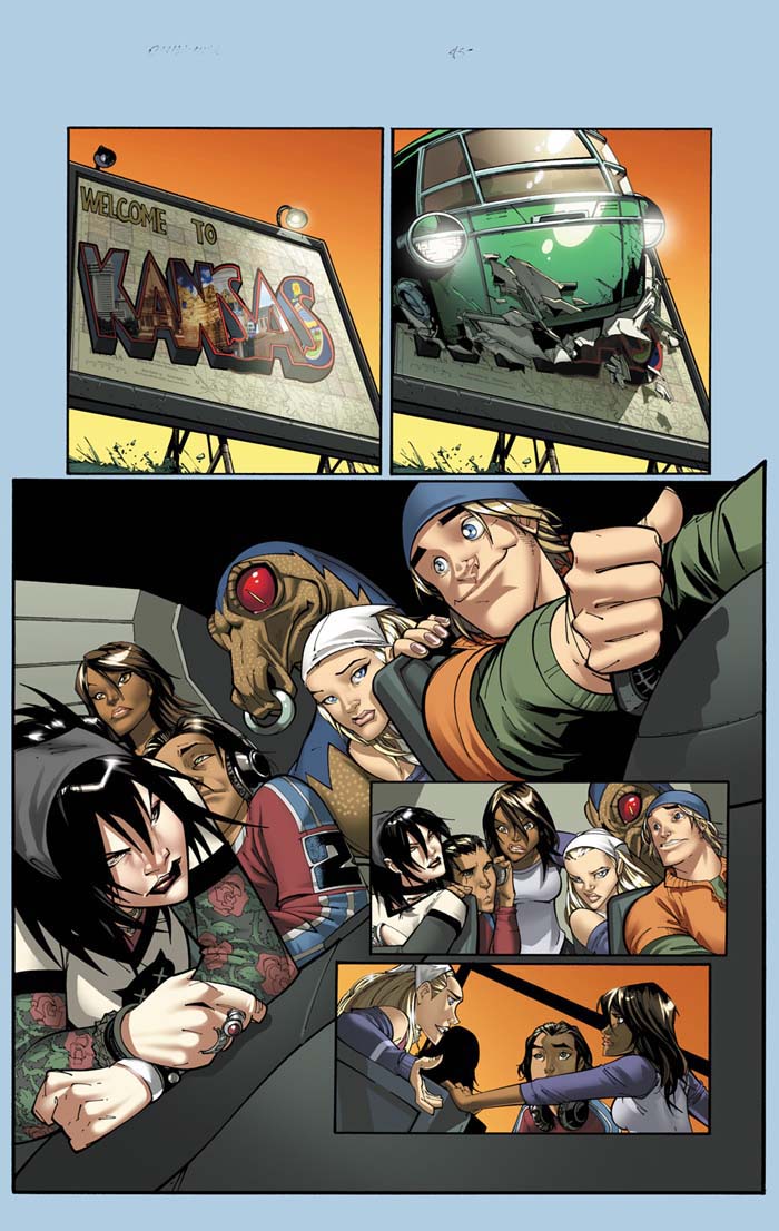 Runaways Saga page 1