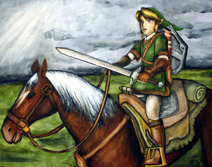 Link and Epona 1