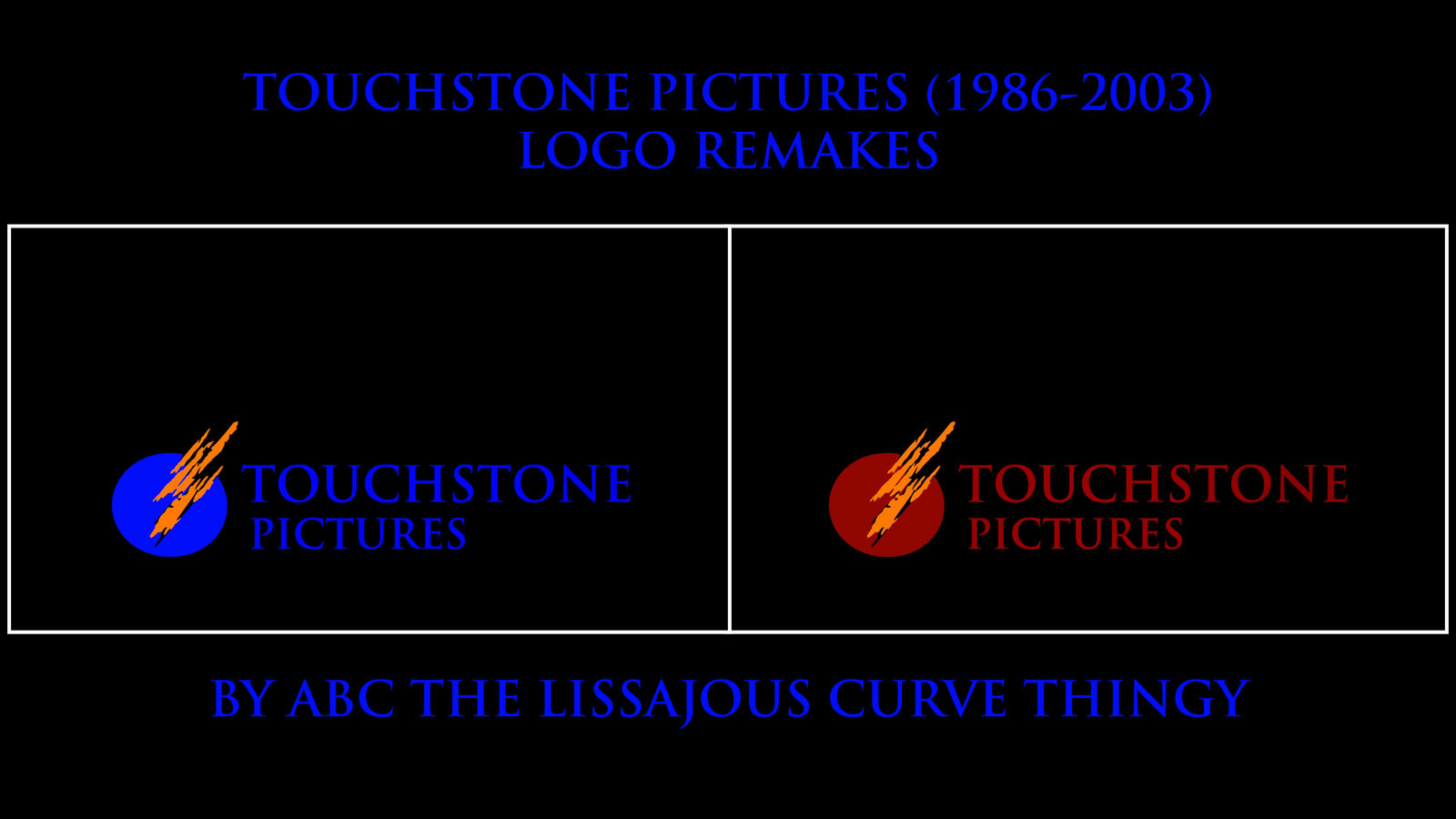 Touchstone Pictures (1986-2003) Logo Remakes by LJest2004 on DeviantArt