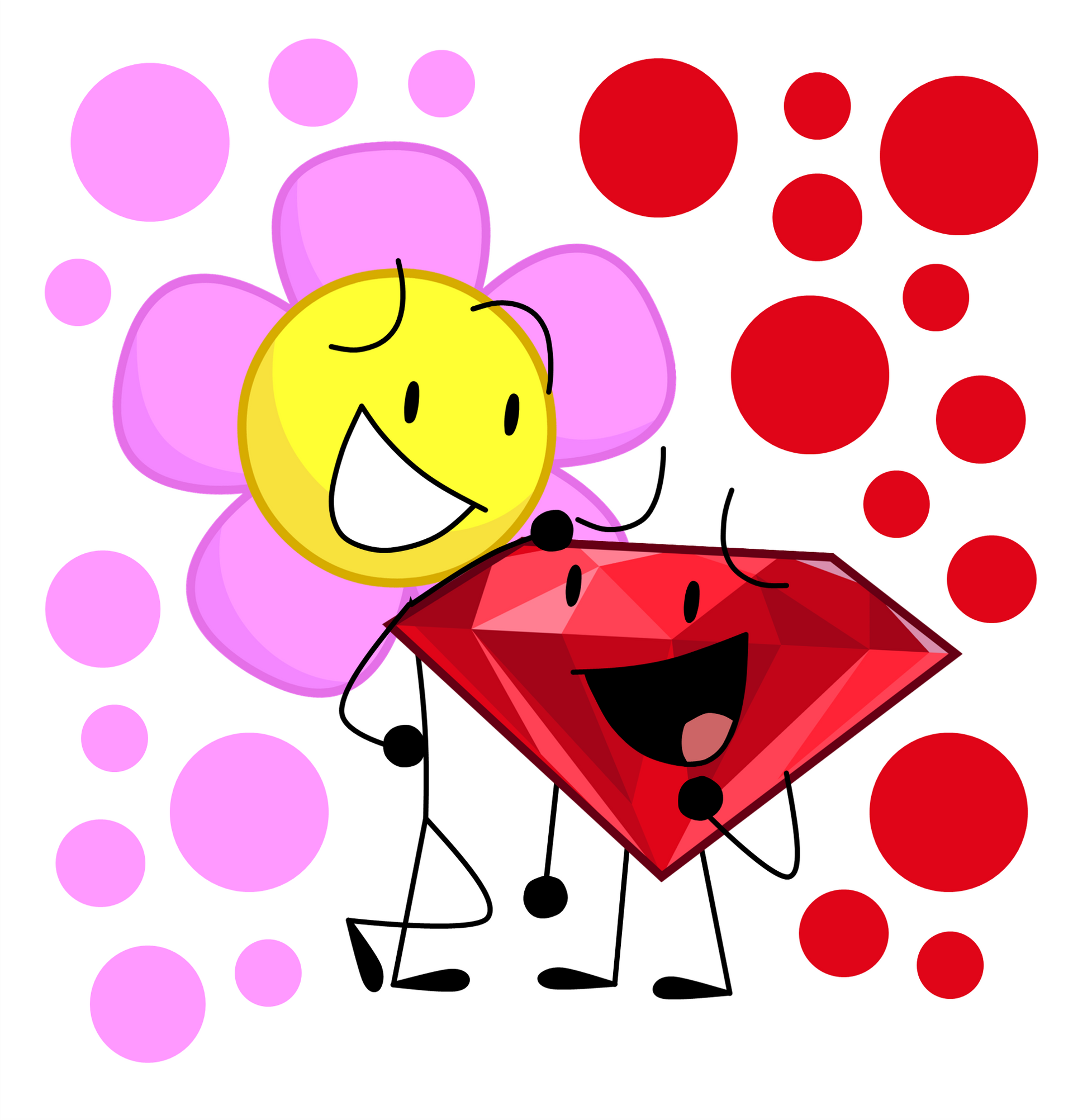 Ruby Flower Drawing Flower and Ruby by LJest2004 on DeviantArt