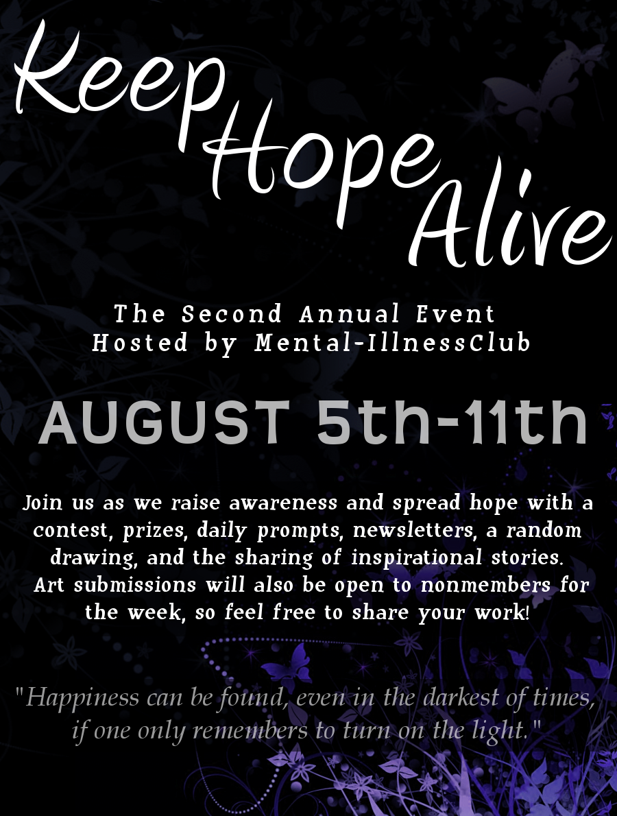 keep hope alive poster.