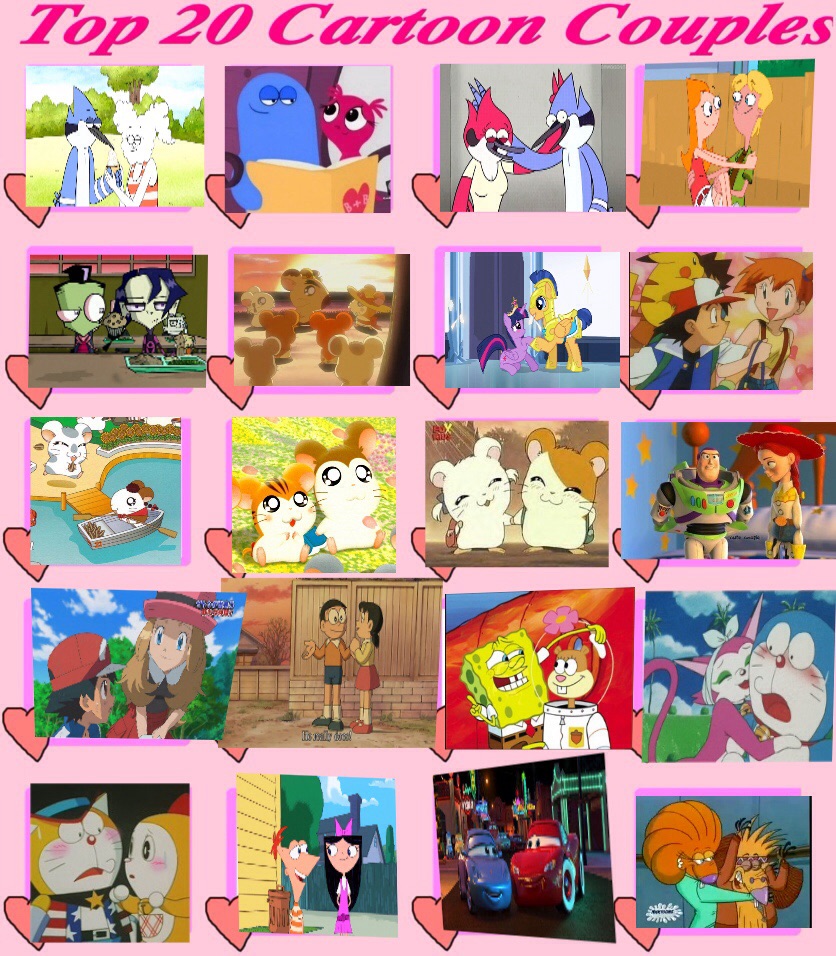 My Top 20 Best Cartoon Couples by DoraeArtDreams-Aspy on DeviantArt My Top 20 Best Cartoon Couples by DoraeArtDreams-Aspy on DeviantArt