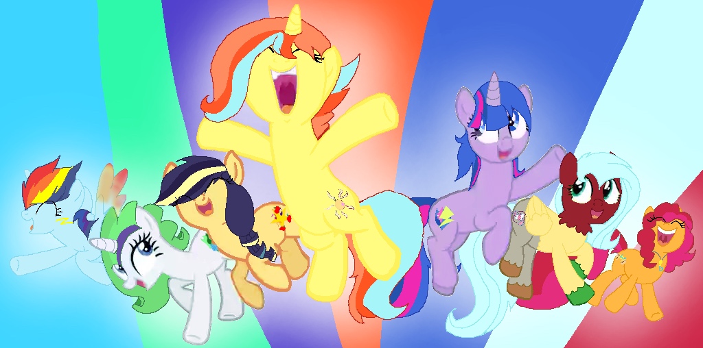 Mlp Rd Mane My MLP Mane 7 by DoraeArtDreams-Aspy on DeviantArt