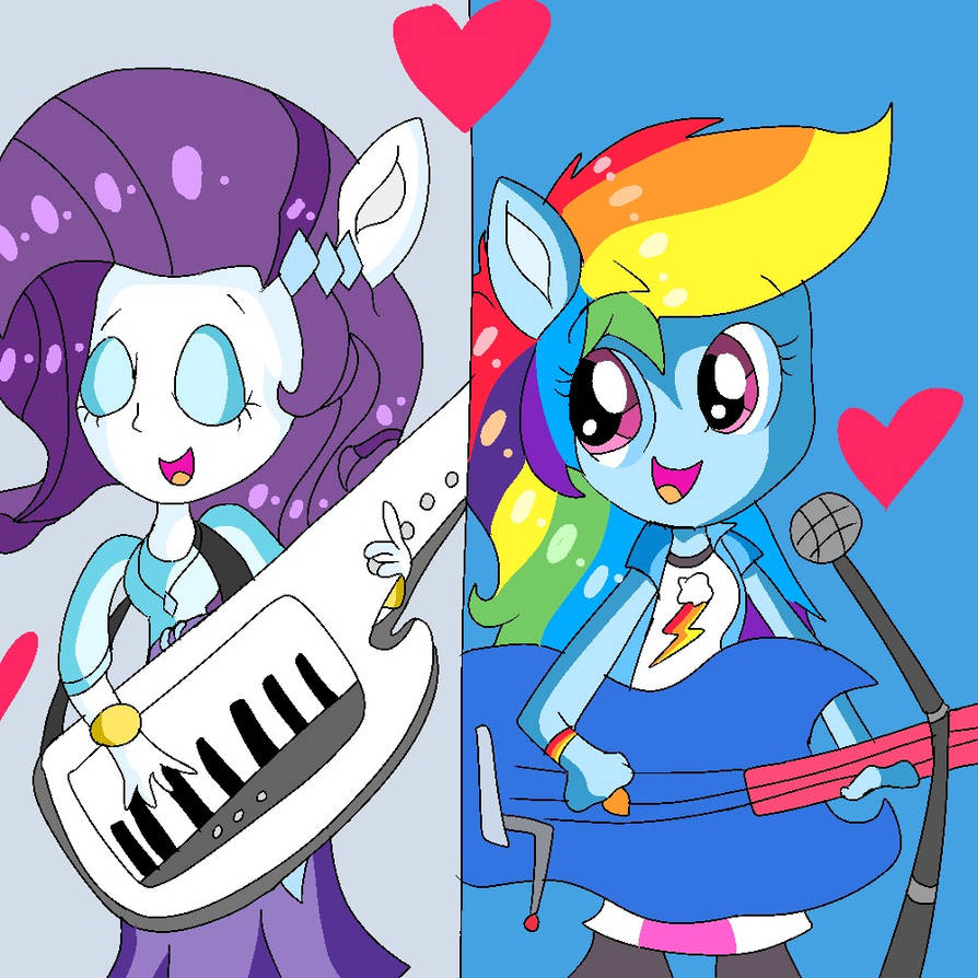 Rarity And Rainbow Dash Making Music Together By DoraeArtDreams Aspy On rarity-and-rainbow-dash-making-music-together-by-doraeartdreams-aspy-on