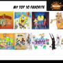 My Top 10 Favorite Nicktoons