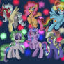 My MLP NG With Fireworks