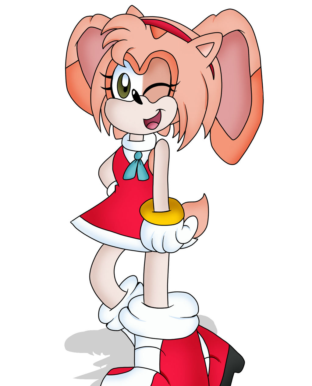 Amy Rose and Cream the Rabbit Fusion by DoraeArtDreams-Aspy on DeviantArt