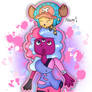 Tony Tony Chopper Nomming OG Garnet's Hair