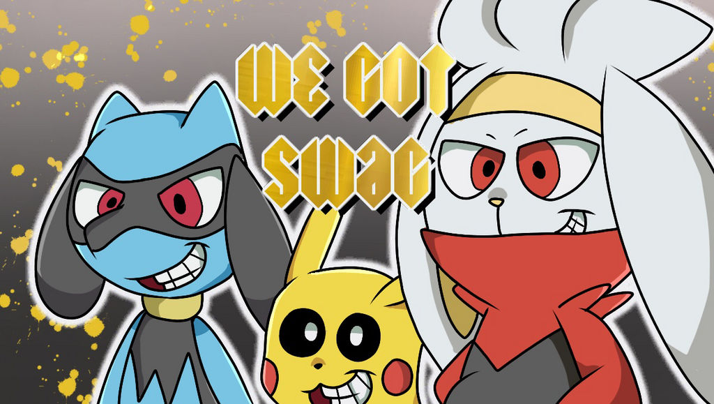 Pikachu,Raboot,and Riolu Got Swag by DoraeArtDreams-Aspy on DeviantArt